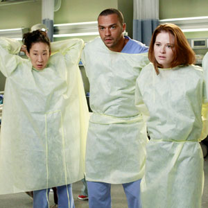 GREY'S ANATOMY, SANDRA OH, JESSE WILLIAMS, SARAH DREW GREY'S ANATOMY, SANDRA OH, JESSE WILLIAMS, SARAH DREW